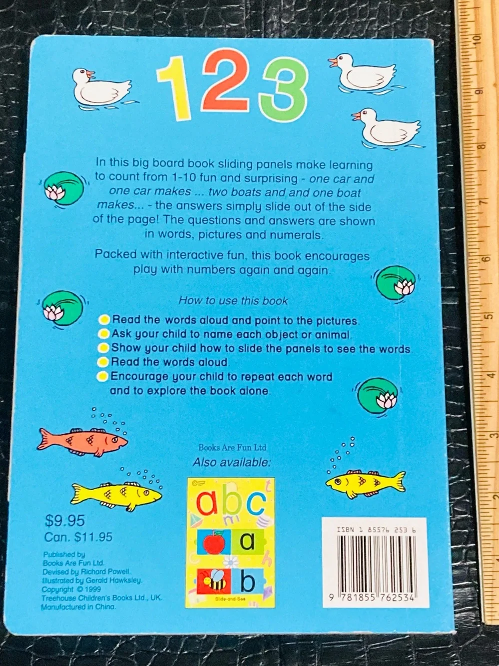 1-2-3 A Slide-and-See Counting Book by Learning Through Play
